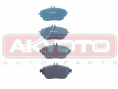 КОЛОДКИ ТОРМОЗНЫЕ ДИСКОВЫЕ ПЕРЕДНИЕ AKD-16104