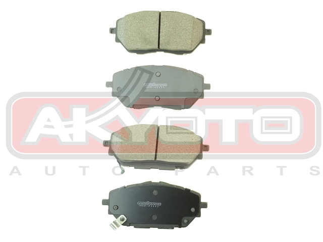 КОЛОДКИ ТОРМОЗНЫЕ ДИСКОВЫЕ ПЕРЕДНИЕ AKD-01111