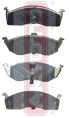 КОЛОДКИ ТОРМОЗНЫЕ ДИСКОВЫЕ ПЕРЕДНИЕ AKD-0110