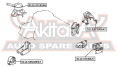 ПОДУШКА ДВИГАТЕЛЯ ПРАВАЯ ГИДРАВЛИЧЕСКАЯ 0112-ST191RH