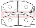 КОЛОДКИ ТОРМОЗНЫЕ ДИСКОВЫЕ ПЕРЕДНИЕ AKD-8254