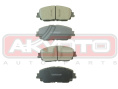 КОЛОДКИ ТОРМОЗНЫЕ AKD-01110