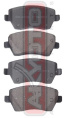 КОЛОДКИ ТОРМОЗНЫЕ ДИСКОВЫЕ ПЕРЕДНИЕ AKD-02102