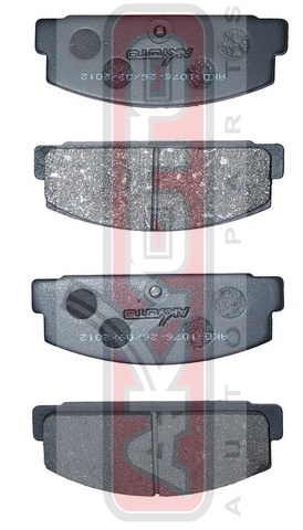 КОЛОДКИ ТОРМОЗНЫЕ ДИСКОВЫЕ ЗАДНИЕ AKD-1076