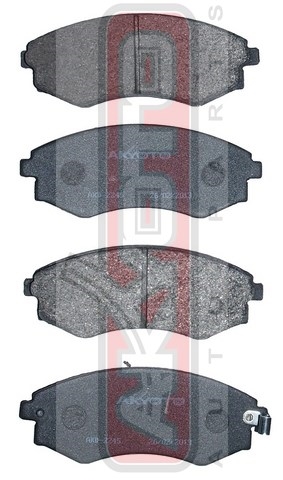КОЛОДКИ ТОРМОЗНЫЕ ДИСКОВЫЕ ПЕРЕДНИЕ AKD-2245