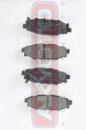 КОЛОДКИ ТОРМОЗНЫЕ ДИСКОВЫЕ ЗАДНИЕ AKD-7501