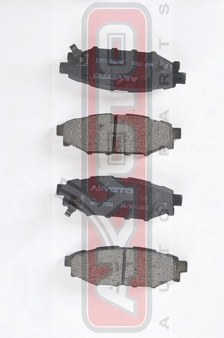 КОЛОДКИ ТОРМОЗНЫЕ ДИСКОВЫЕ ЗАДНИЕ AKD-7501
