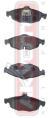 КОЛОДКИ ТОРМОЗНЫЕ ДИСКОВЫЕ ПЕРЕДНИЕ AKD-0320