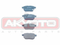 КОЛОДКИ ТОРМОЗНЫЕ ДИСКОВЫЕ ЗАДНИЕ AKD-07201