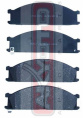 КОЛОДКИ ТОРМОЗНЫЕ ДИСКОВЫЕ ПЕРЕДНИЕ AKD-1074