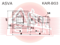 ШРУС ВНУТРЕННИЙ ПРАВЫЙ 25x38x30 KAIR-BG3