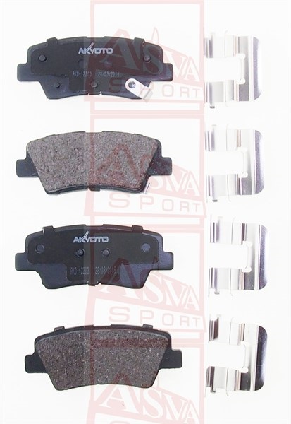 КОЛОДКИ ТОРМОЗНЫЕ ДИСКОВЫЕ ЗАДНИЕ AKD-12203