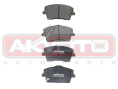 КОЛОДКИ ТОРМОЗНЫЕ ДИСКОВЫЕ ПЕРЕДНИЕ AKD-36103