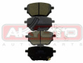 КОЛОДКИ ТОРМОЗНЫЕ ДИСКОВЫЕ ЗАДНИЕ AKD-17106