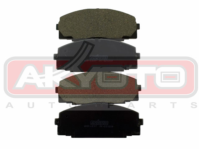 КОЛОДКИ ТОРМОЗНЫЕ ДИСКОВЫЕ ПЕРЕДНИЕ AKD-1237