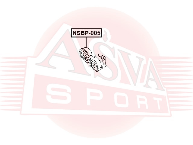 РОЛИК НАТЯЖНОЙ РЕМНЯ КОНДИЦИОНЕРА NSBP-005