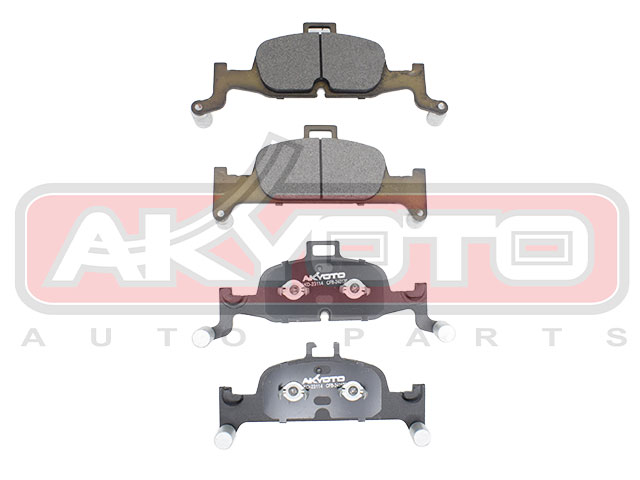 КОЛОДКИ ТОРМОЗНЫЕ ДИСКОВЫЕ ПЕРЕДНИЕ AKD-23114