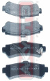 КОЛОДКИ ТОРМОЗНЫЕ ДИСКОВЫЕ ЗАДНИЕ AKD-1362