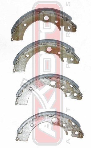 КОЛОДКИ ТОРМОЗНЫЕ БАРАБАННЫЕ ЗАДНИЕ AKS-5527