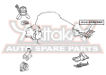 ПОДУШКА ДВИГАТЕЛЯ ЗАДНЯЯ 0112-ST202RMT