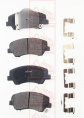 КОЛОДКИ ТОРМОЗНЫЕ ДИСКОВЫЕ ПЕРЕДНИЕ AKD-12118