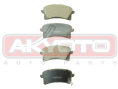КОЛОДКИ ТОРМОЗНЫЕ ДИСКОВЫЕ ЗАДНИЕ AKD-38201