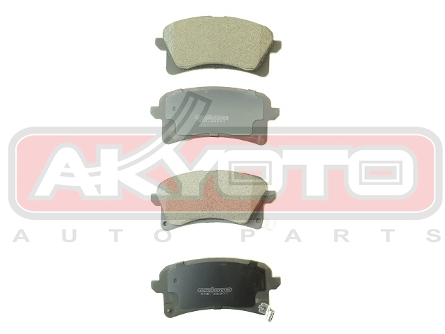 КОЛОДКИ ТОРМОЗНЫЕ ДИСКОВЫЕ ЗАДНИЕ AKD-38201