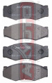 КОЛОДКИ ТОРМОЗНЫЕ ДИСКОВЫЕ ПЕРЕДНИЕ AKD-2105