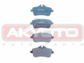 КОЛОДКИ ТОРМОЗНЫЕ ДИСКОВЫЕ ЗАДНИЕ AKD-16203
