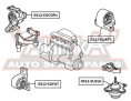 ПОДУШКА ДВИГАТЕЛЯ ПРАВАЯ CVT 0312-EUCVRH