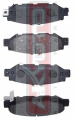 КОЛОДКИ ТОРМОЗНЫЕ ДИСКОВЫЕ ЗАДНИЕ AKD-1345