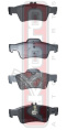 КОЛОДКИ ТОРМОЗНЫЕ ДИСКОВЫЕ ЗАДНИЕ AKD-1364