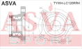 ПОДШИПНИК ЗАДНЕЙ ПРАВОЙ СТУПИЦЫ TYWH-LC120RRH