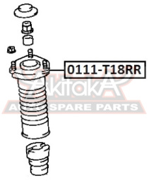 ОПОРА АМОРТИЗАТОРА 0111-T18RR