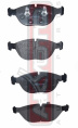 КОЛОДКИ ТОРМОЗНЫЕ ДИСКОВЫЕ ПЕРЕДНИЕ AKD-0336