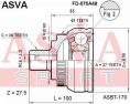 ШРУС НАРУЖНЫЙ 27x60x38 FD-075A48