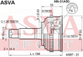 ШРУС НАРУЖНЫЙ 23x49x26 HN-31A50