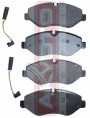 КОЛОДКИ ТОРМОЗНЫЕ ДИСКОВЫЕ ПЕРЕДНИЕ С ДАТЧИКОМ AKD-0698
