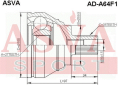 ШРУС НАРУЖНЫЙ 27x59,5x38 AD-A64F1