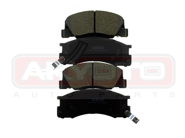 КОЛОДКИ ТОРМОЗНЫЕ ДИСКОВЫЕ ПЕРЕДНИЕ AKD-1199