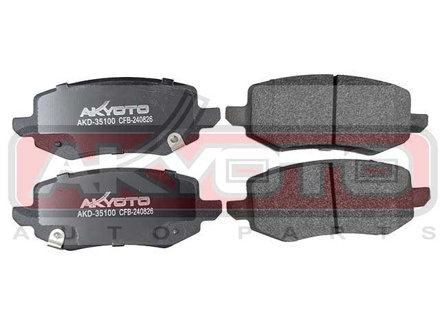 КОЛОДКИ ТОРМОЗНЫЕ AKD-35100