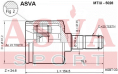 ШРУС ВНУТРЕННИЙ 23x35x25 (ВЫСОТА ТРИПОИДА 26ММ) MTIU-5026