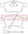КОЛОДКИ ТОРМОЗНЫЕ ДИСКОВЫЕ ПЕРЕДНИЕ С ДАТЧИКОМ AKD-0355