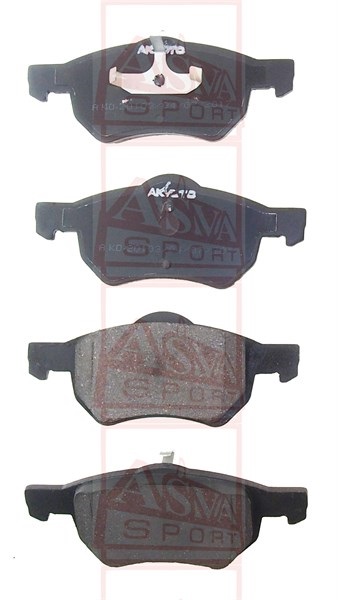 КОЛОДКИ ТОРМОЗНЫЕ ДИСКОВЫЕ ПЕРЕДНИЕ AKD-20103