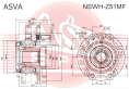СТУПИЦА ПЕРЕДНЯЯ С МАГНИТНЫМ КОЛЬЦОМ АБС 3.5 NSWH-Z51MF