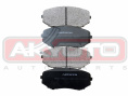 КОЛОДКИ ТОРМОЗНЫЕ ДИСКОВЫЕ ПЕРЕДНИЕ AKD-05104