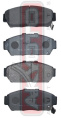 КОЛОДКИ ТОРМОЗНЫЕ ДИСКОВЫЕ ПЕРЕДНИЕ AKD-1179