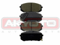 КОЛОДКИ ТОРМОЗНЫЕ ДИСКОВЫЕ ПЕРЕДНИЕ AKD-14110