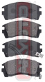 КОЛОДКИ ТОРМОЗНЫЕ ДИСКОВЫЕ ПЕРЕДНИЕ AKD-2225
