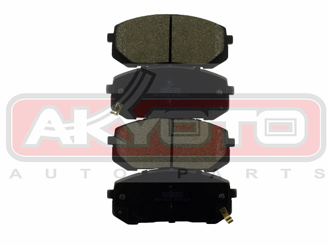 КОЛОДКИ ТОРМОЗНЫЕ ДИСКОВЫЕ ПЕРЕДНИЕ AKD-14110